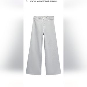 Zara Marine straight jeans